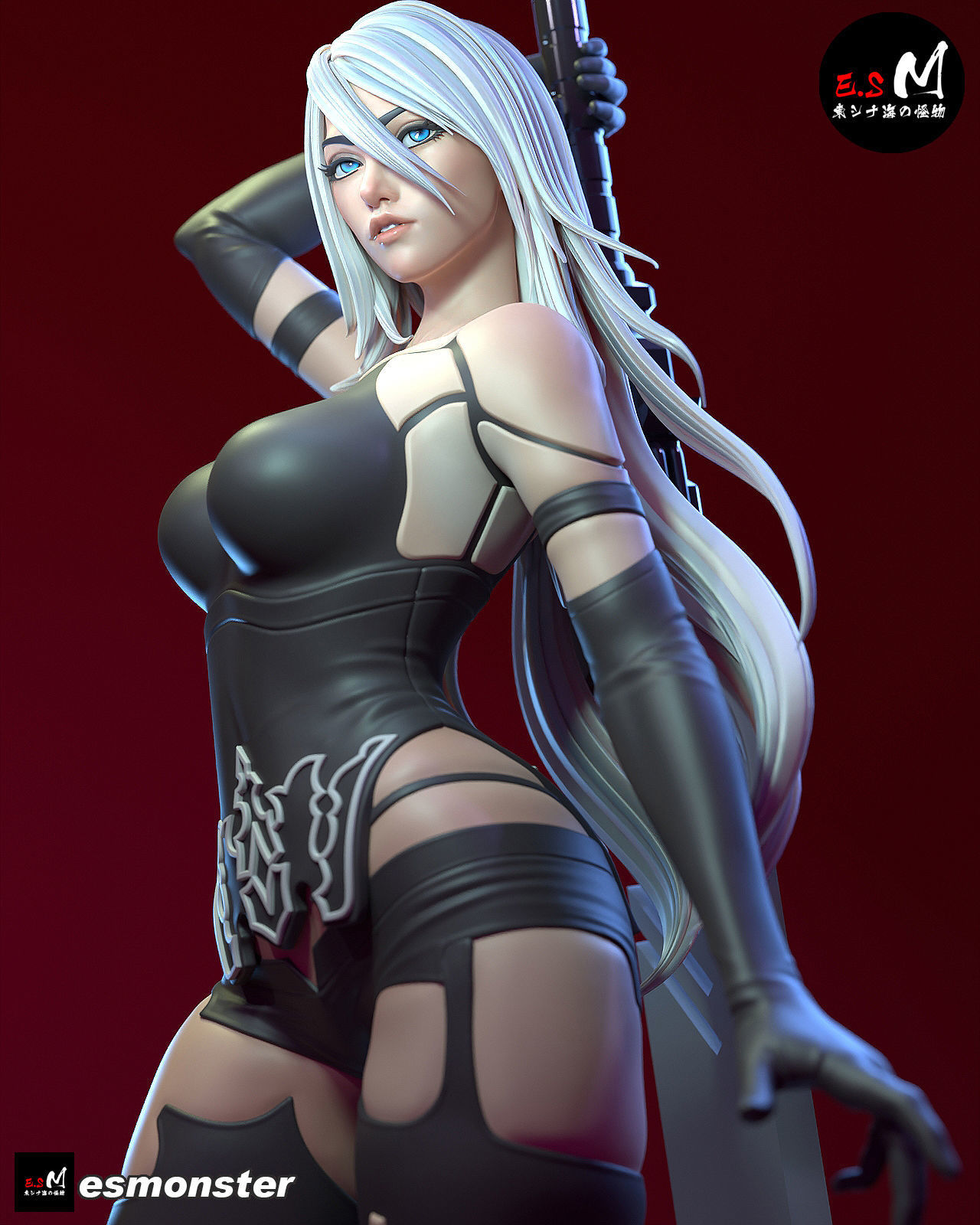 A2 CHARACTER BY ESM 3D print model_12