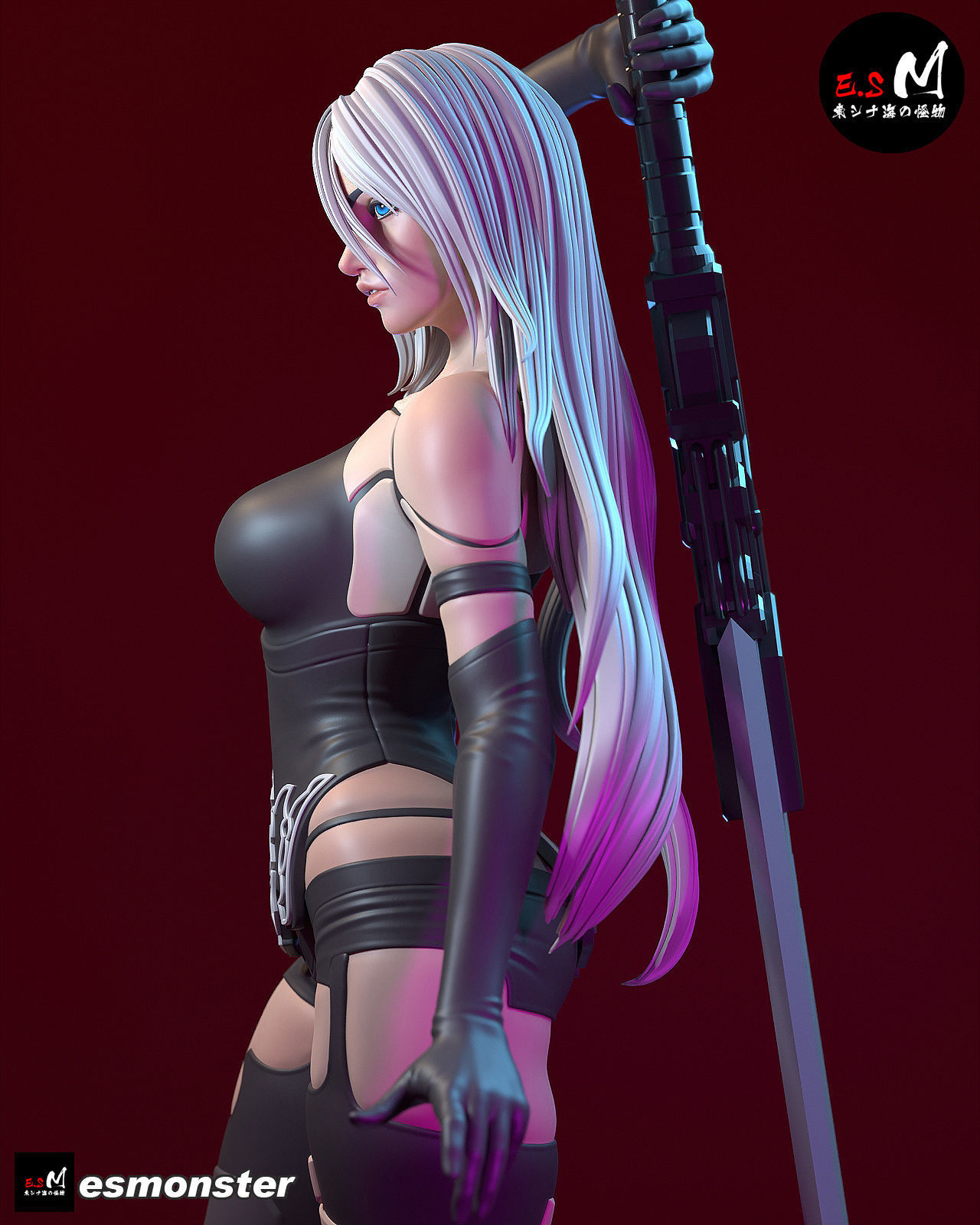 A2 CHARACTER BY ESM 3D print model_7