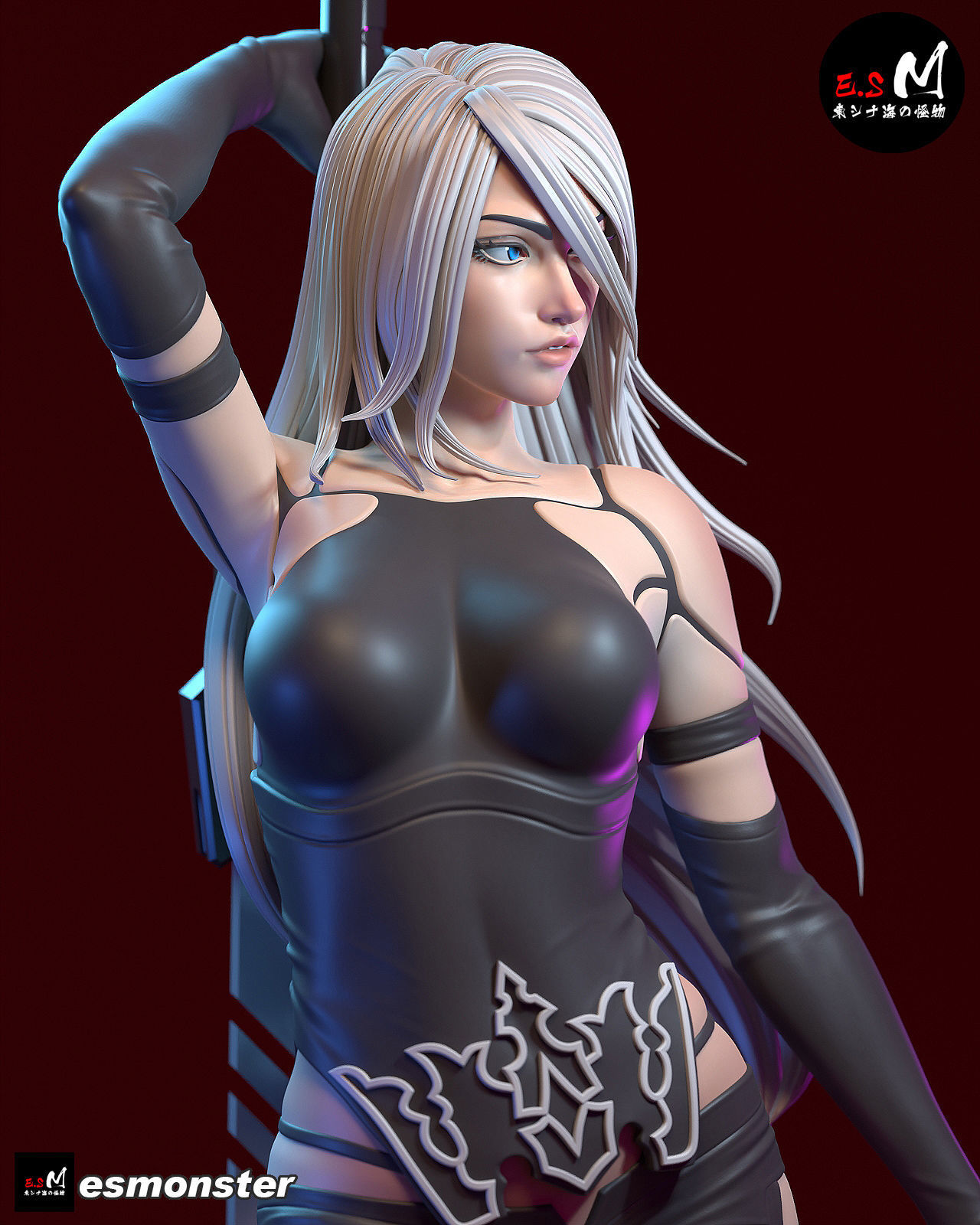A2 CHARACTER BY ESM 3D print model_6