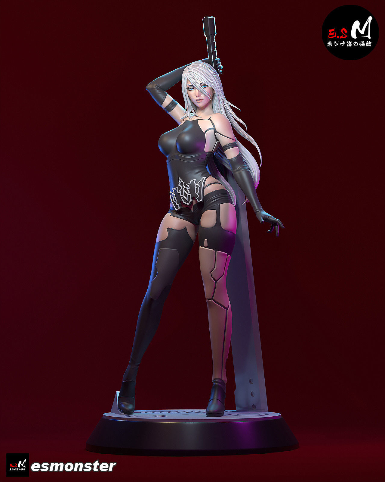 A2 CHARACTER BY ESM 3D print model_22