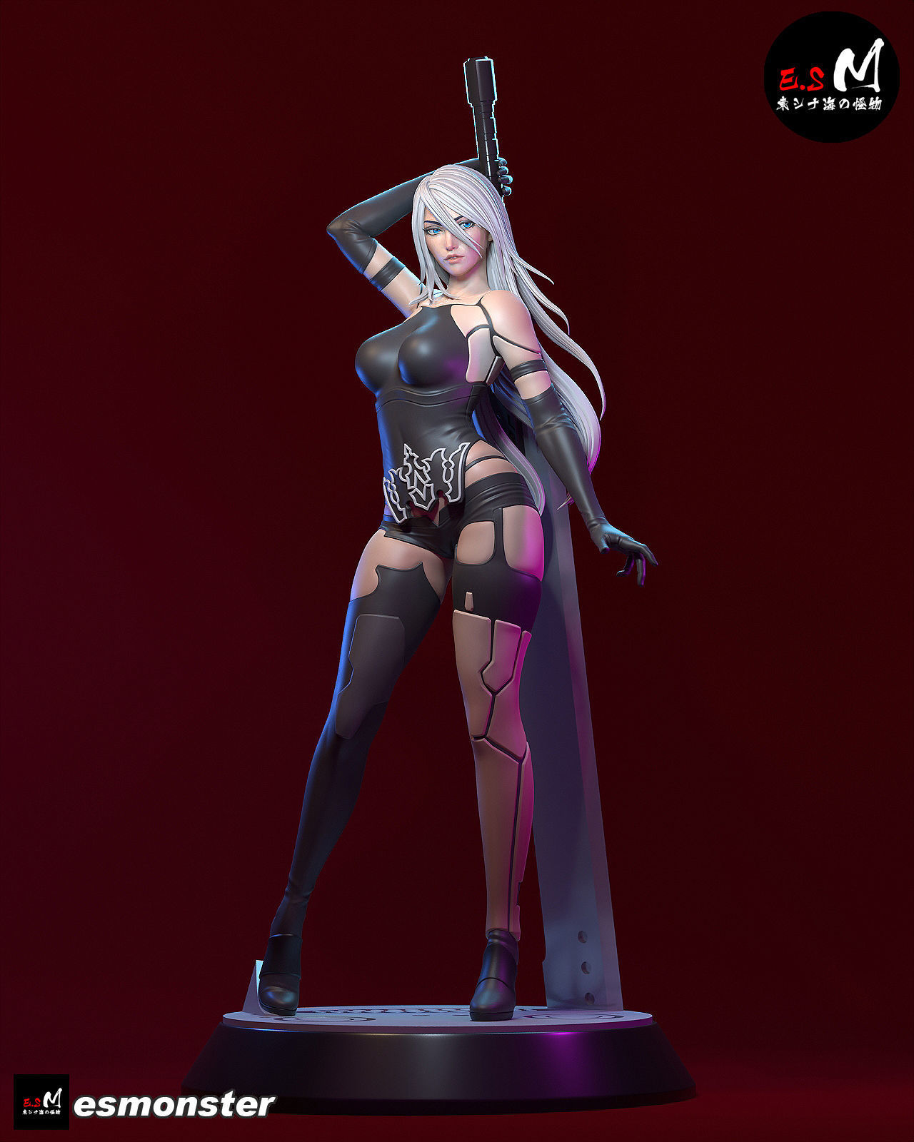 A2 CHARACTER BY ESM 3D print model_4
