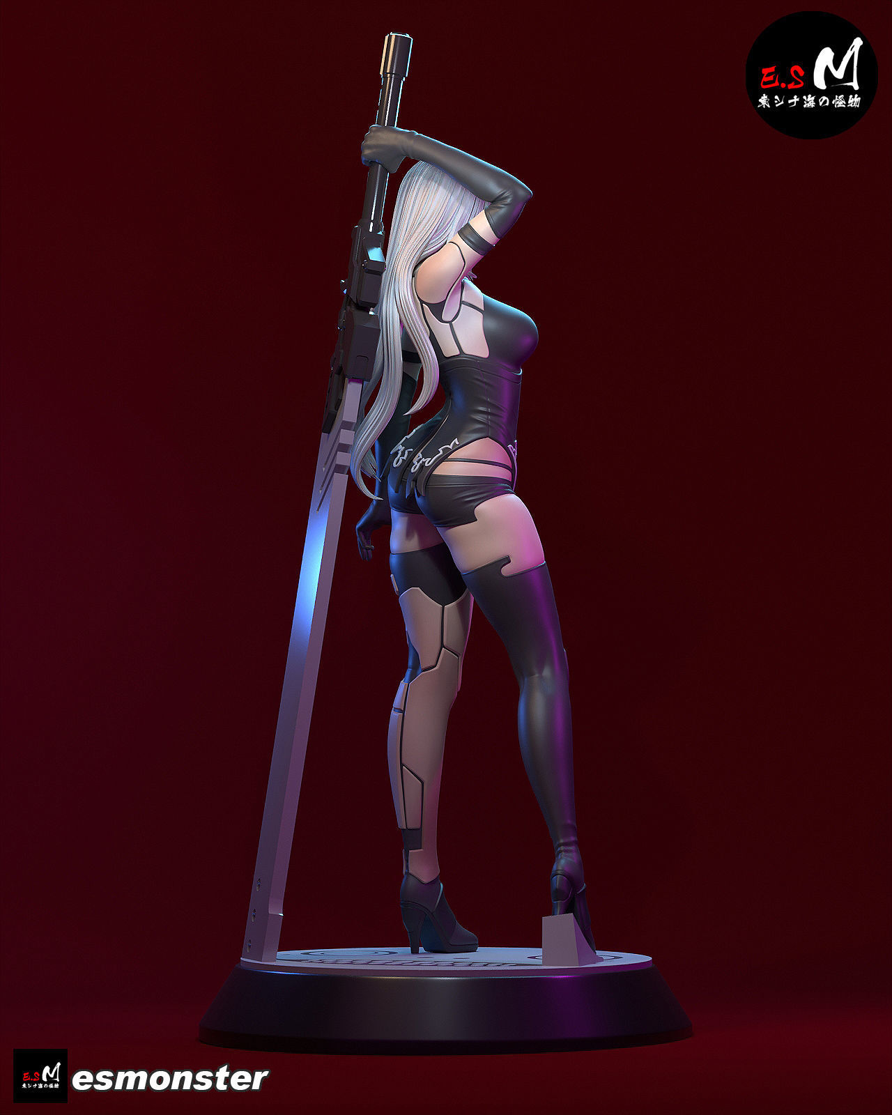 A2 CHARACTER BY ESM 3D print model_23