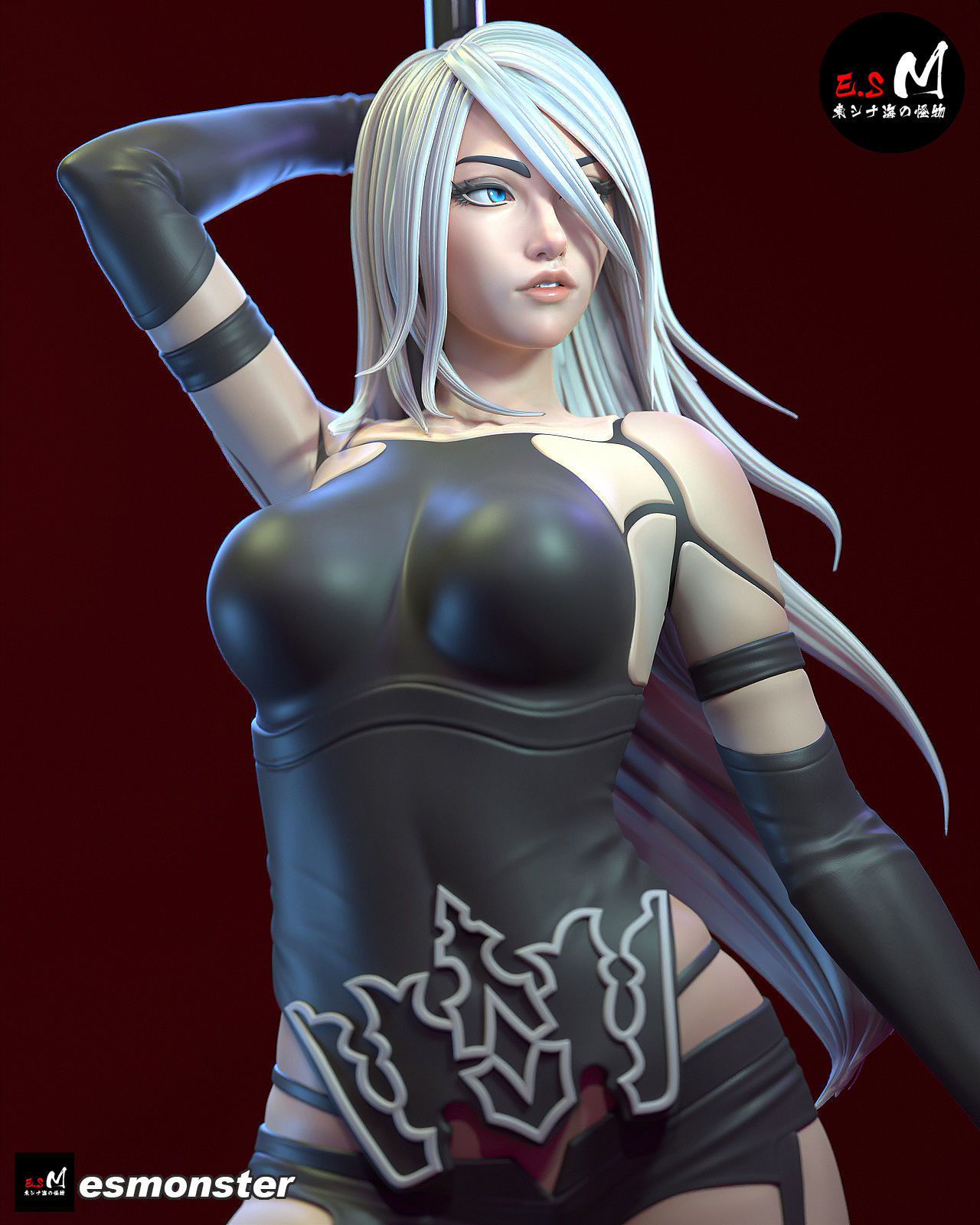 A2 CHARACTER BY ESM 3D print model_13