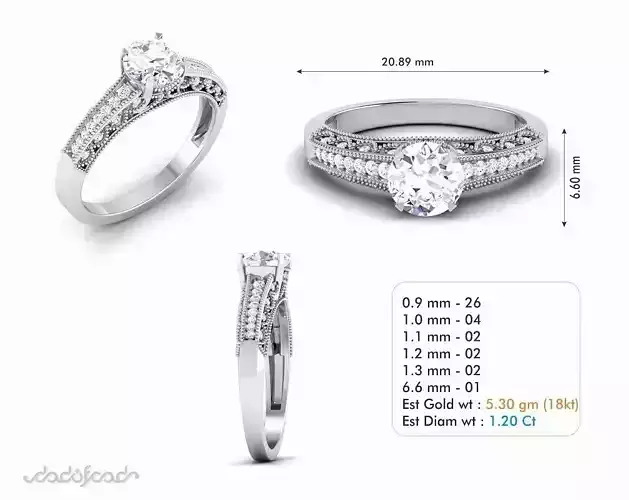 DIMOND RING - 6119