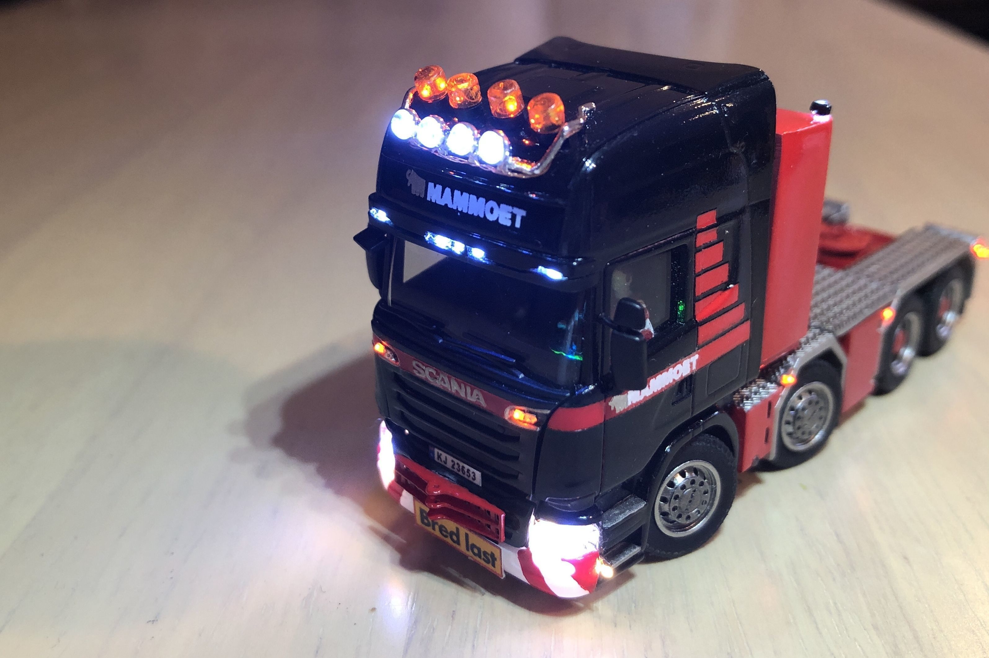 Scania R620 Model MAMMOET Scania R620 1zu87 3D print model 3D model 3D printable | CGTrader