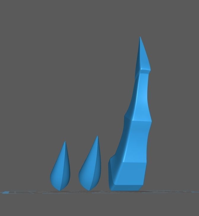 Flamebringer horn set arknights 3D print model_3