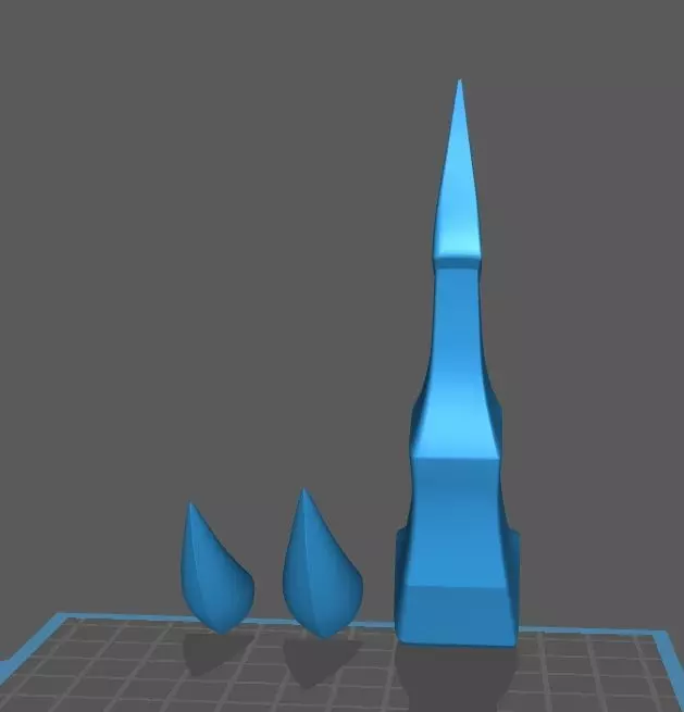 Flamebringer horn set arknights 3D print model_0