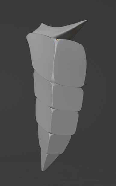 W horns arknights  3D print model_3