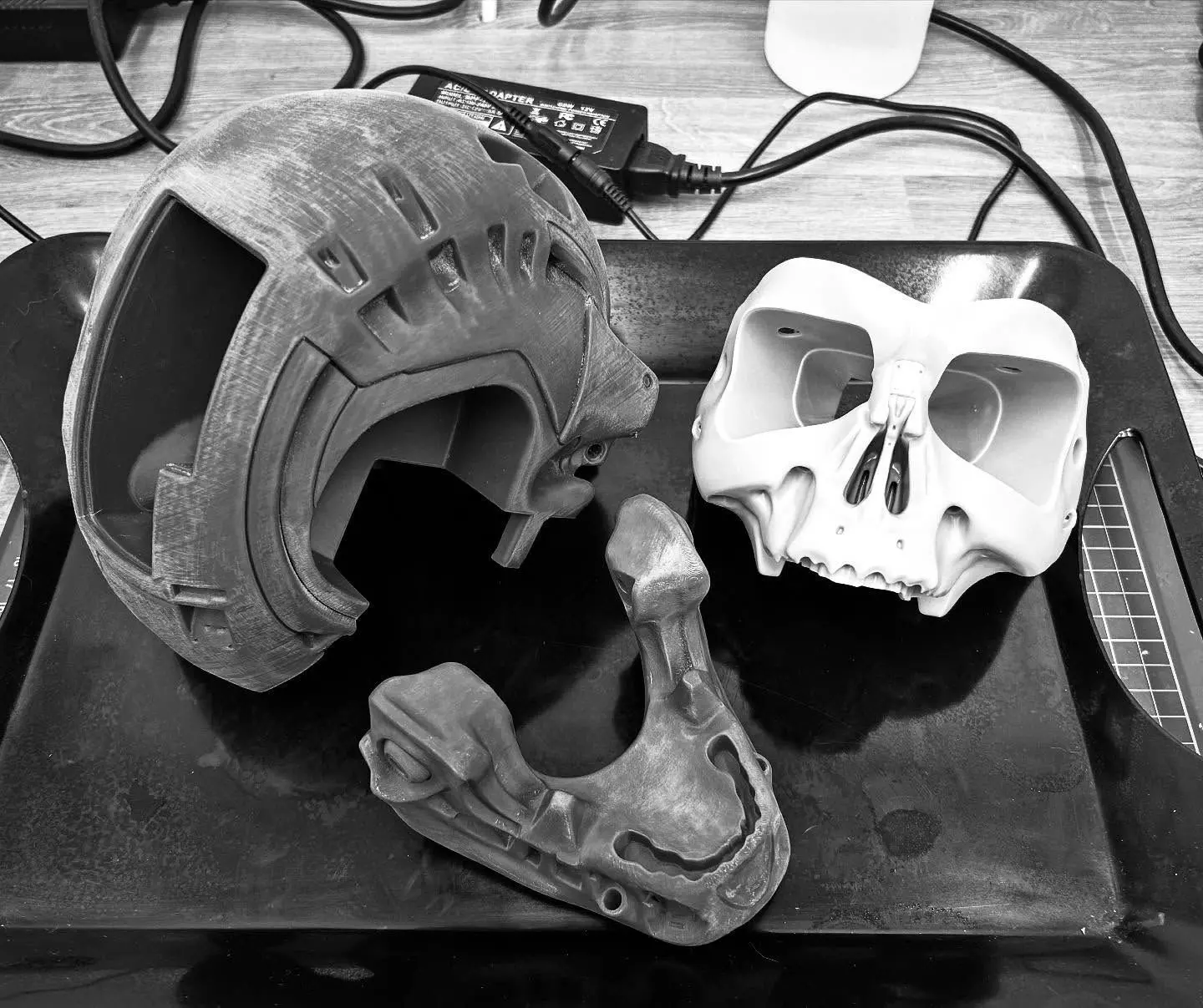 T-800 Skull Terminator 2 Judgment Day V2 Replica 3D print model_8