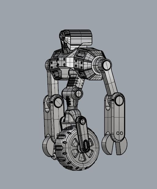 Robot 3D model_10