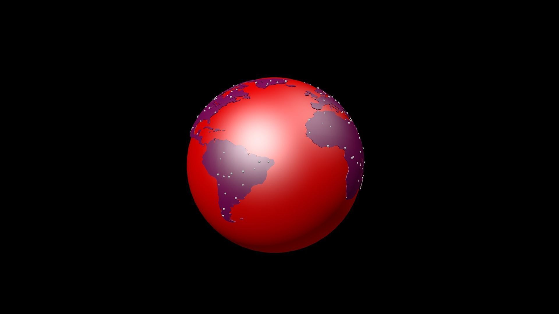 Globe 3d Free 3D model_1