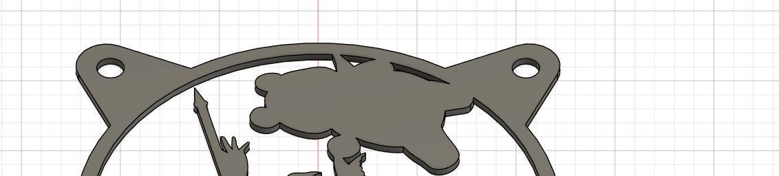 Genshin Impact Xiangling PC fan cover  3D print model_7