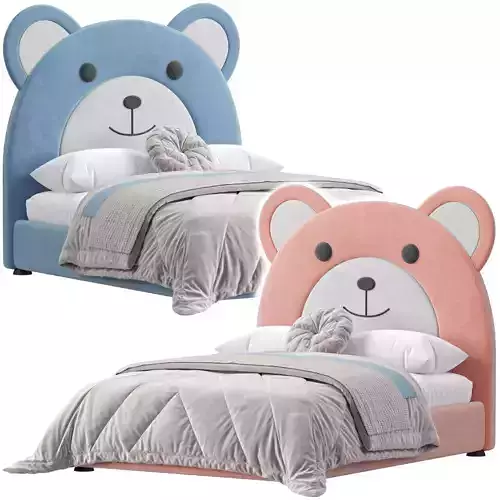Teddy Bear Kids Bed