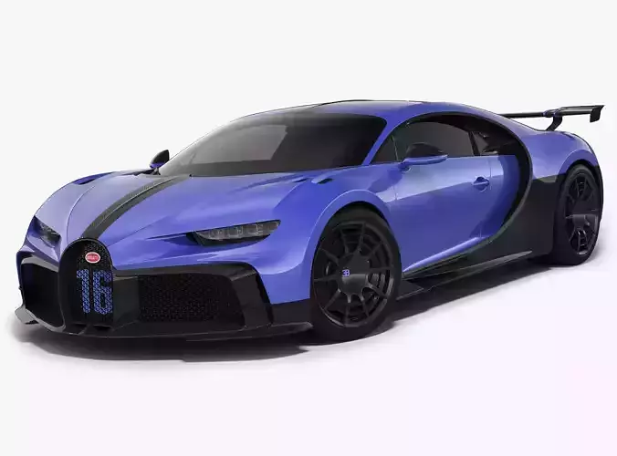 Bugatti Chiron Pur Sport 3D model