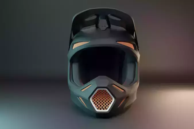 Fox Racing V3 RS 2023 Solid Helmet Matte Black