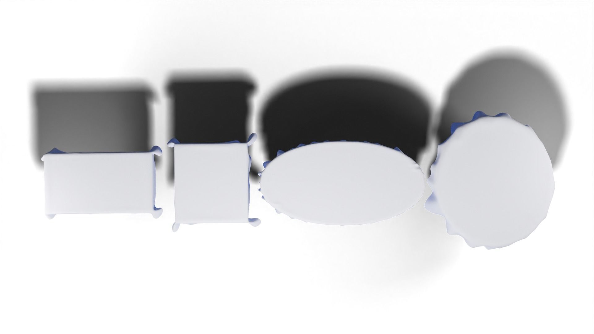 Tablecloth Set  Free 3D model_1