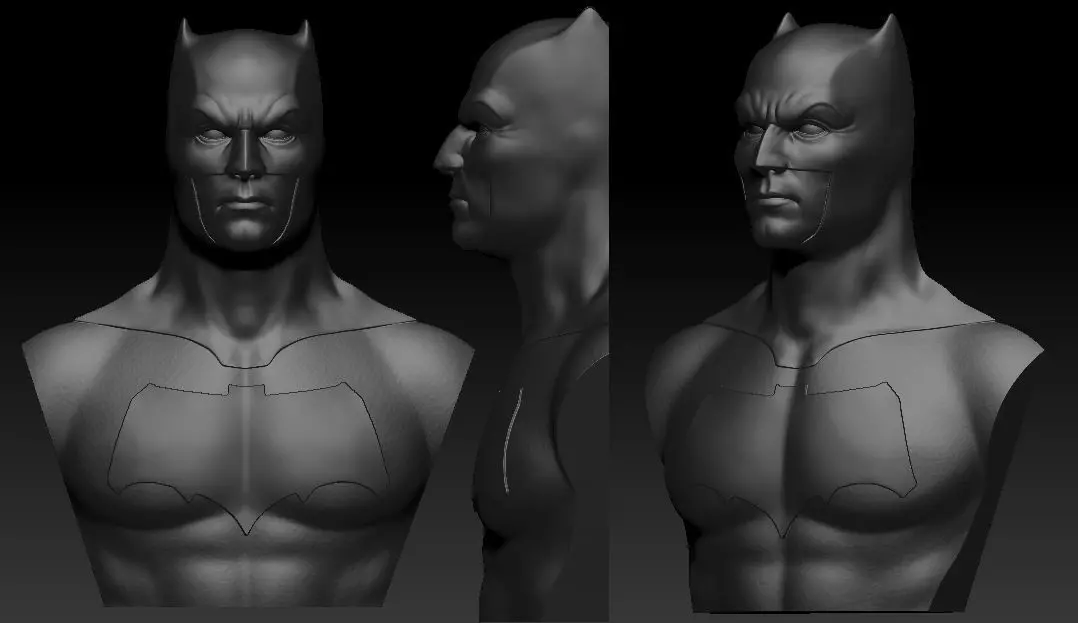 Batman Model 3D print model_0