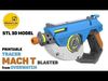 Tracer Blaster Mach T Skin - Overwatch - STL CAD Personal Use 3D print model_1