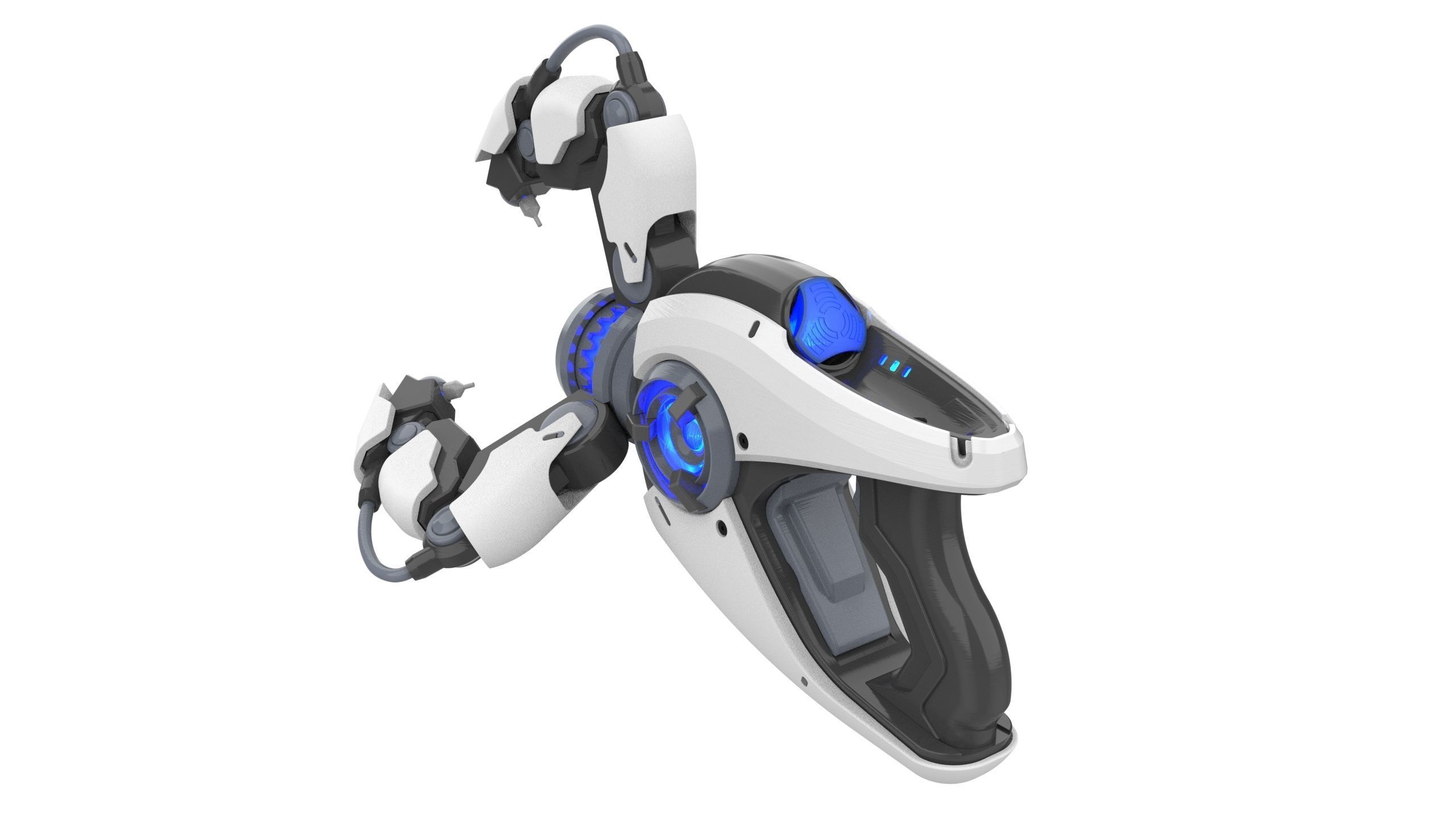 Symmetra Blaster - Overwatch - STL CAD bundle - Personal Use 3D print model_5