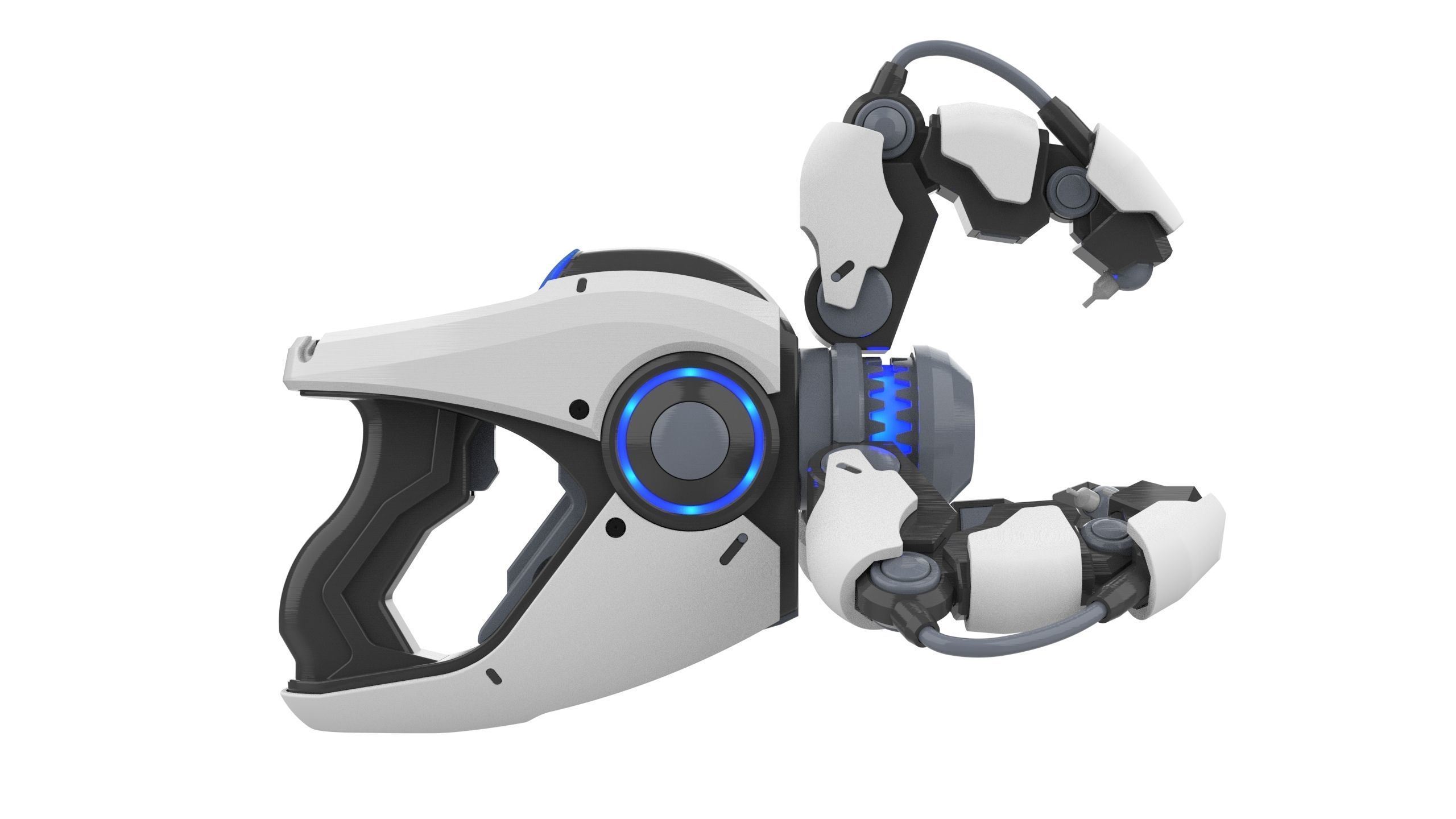 Symmetra Blaster - Overwatch - STL CAD bundle - Personal Use 3D print model_4