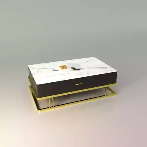 Central luxury table for living room 