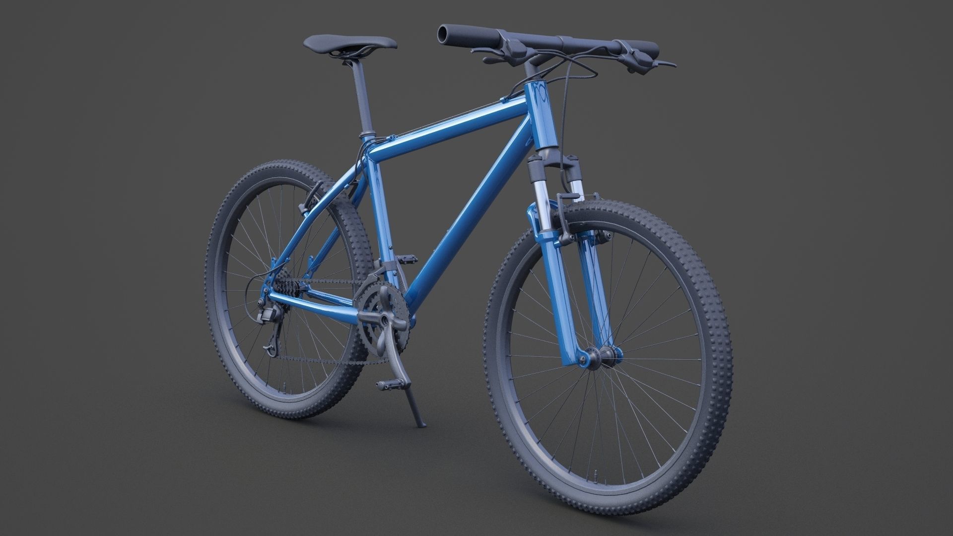 Mountain Bike 01 3D model_2