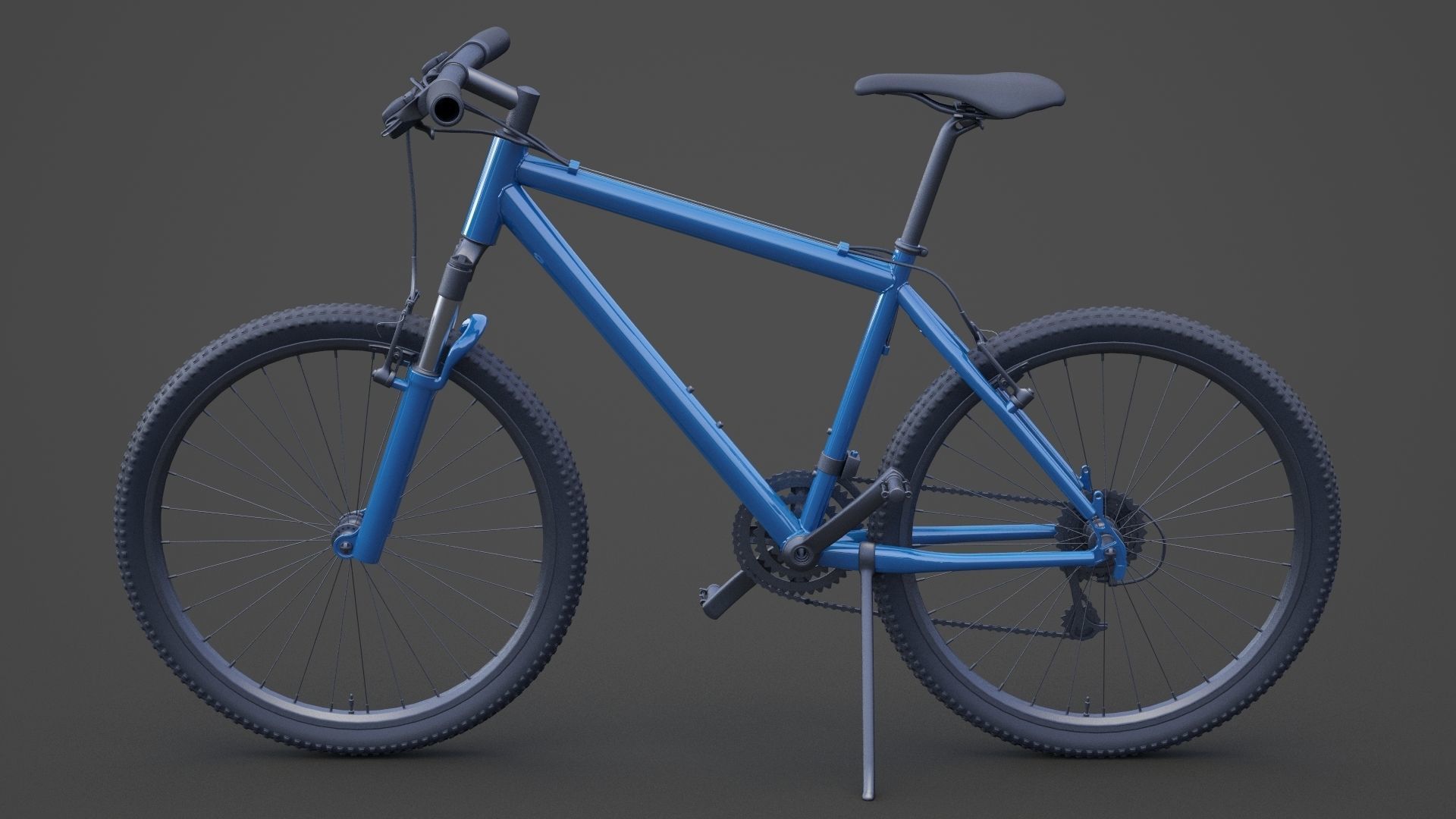 Mountain Bike 01 3D model_7