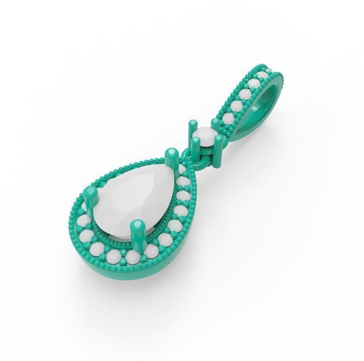 Gold Necklace 3D print model_3