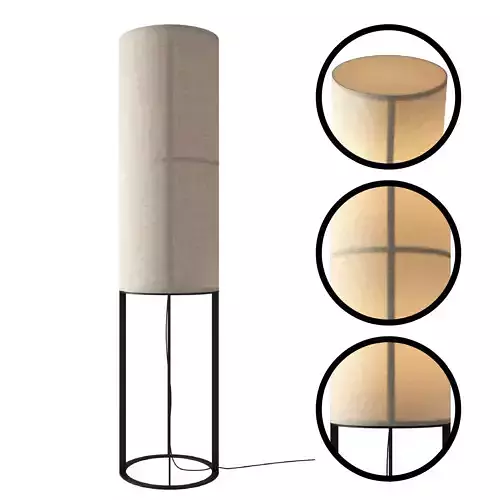 HASHIRA HIGH FLOOR LAMP RAW AUDO