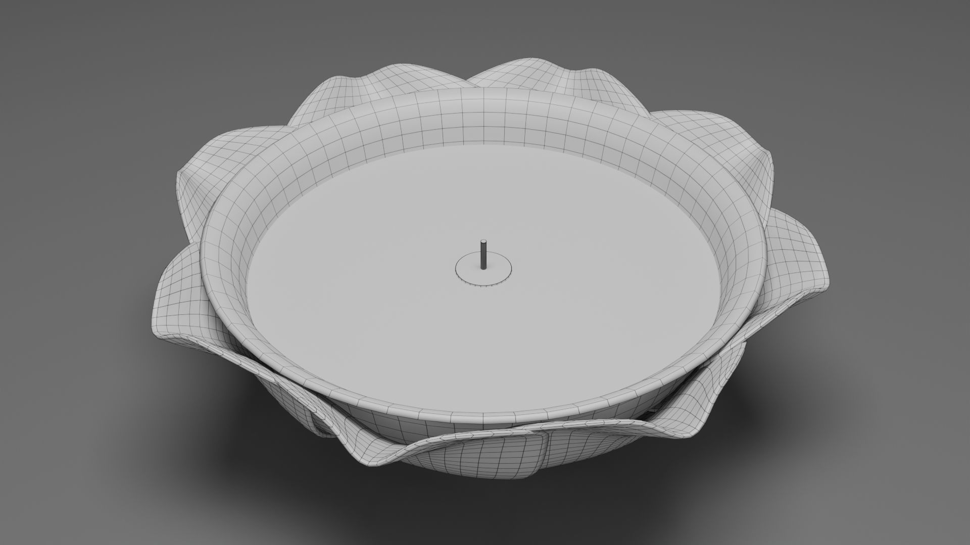 Oil Lamp Free low-poly 3D model_4