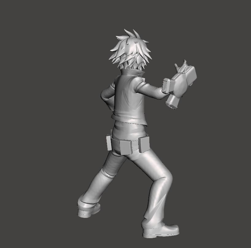 Denki Kaminari Chargebolt 3D Model 3D print model_2