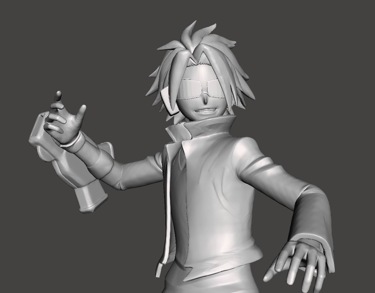 Denki Kaminari Chargebolt 3D Model 3D print model_1