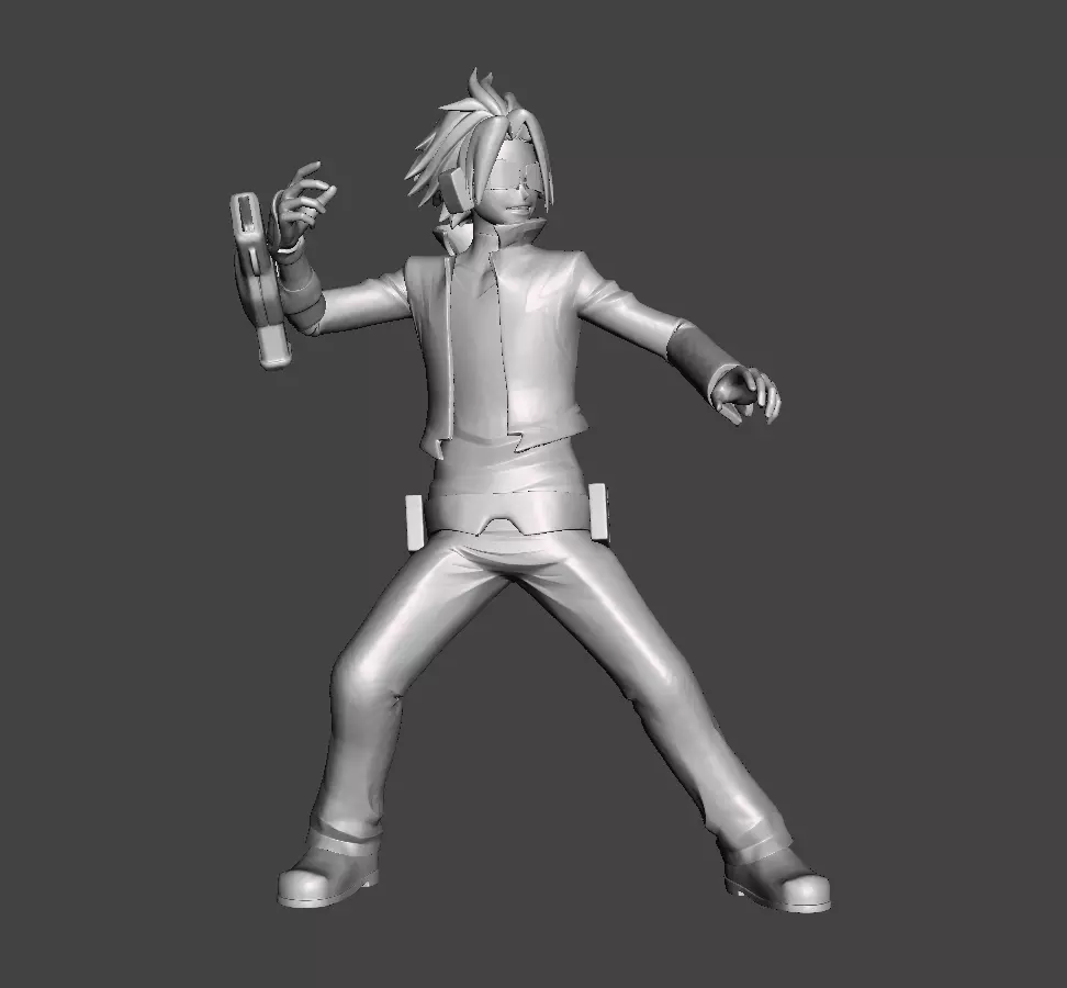 Denki Kaminari Chargebolt 3D Model 3D print model_0