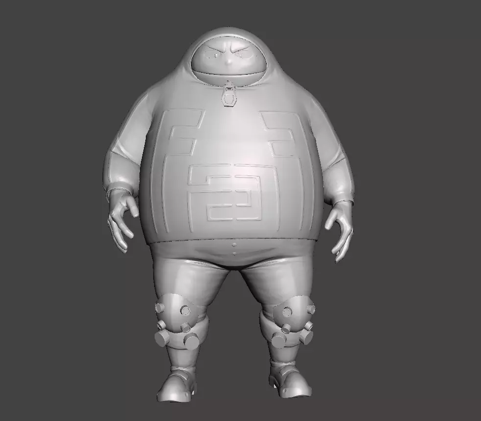Fat Gum Taishiro Toyomitsu 3D Model 3D print model