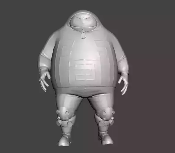 Fat Gum Taishiro Toyomitsu 3D Model