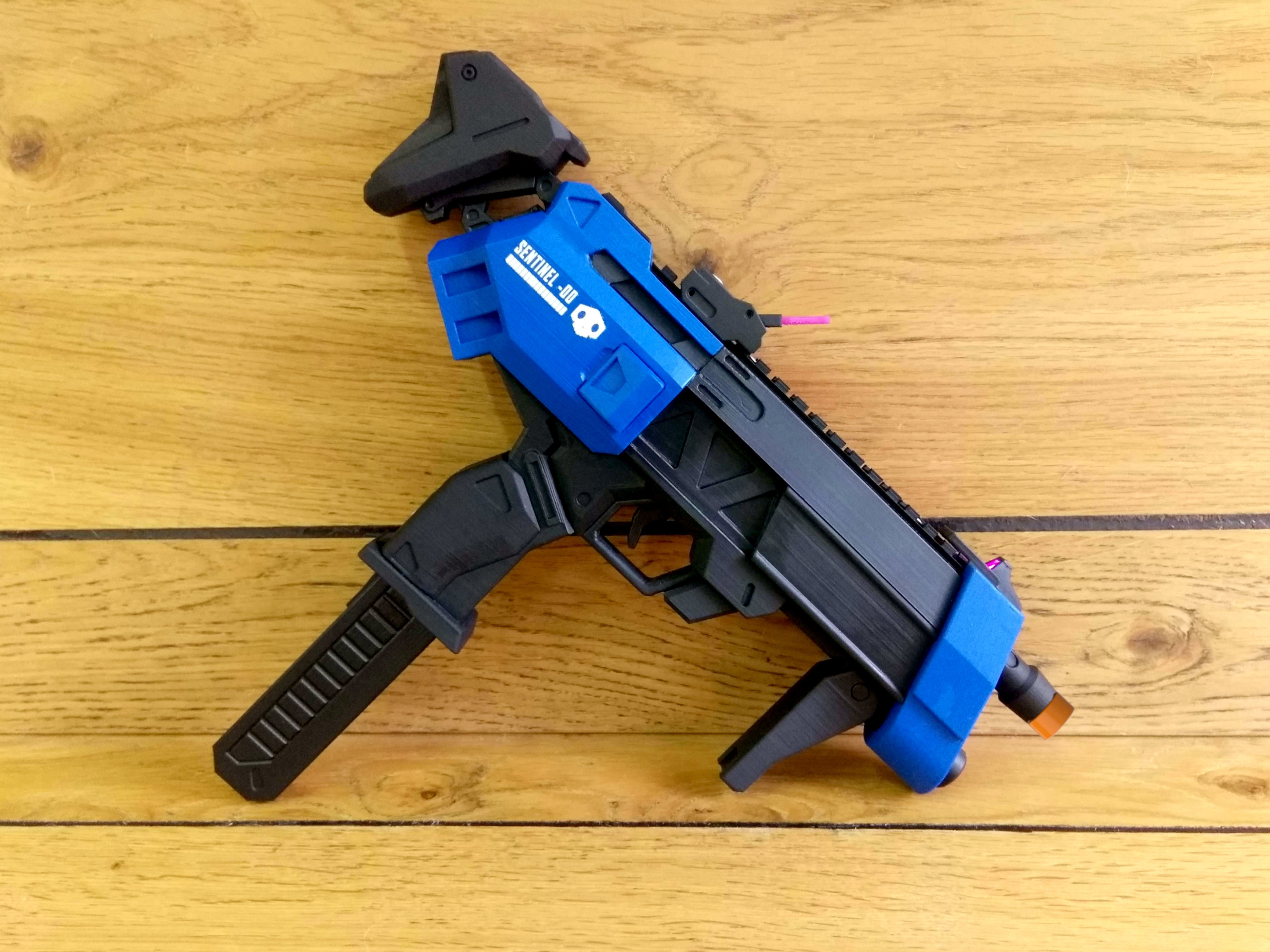 Sombra Cannon Original Skin - Overwatch - STL CAD - Commercial 3D print model_13