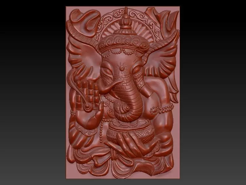 book caver of ganesh ji 3D print model