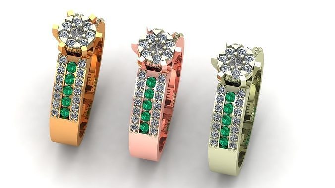 SOLITAR RING CLASSIC 3D print model