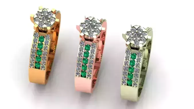 SOLITAR RING CLASSIC 3D print model
