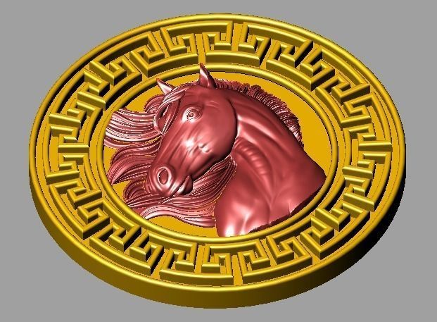 Horse model 3D print model_4