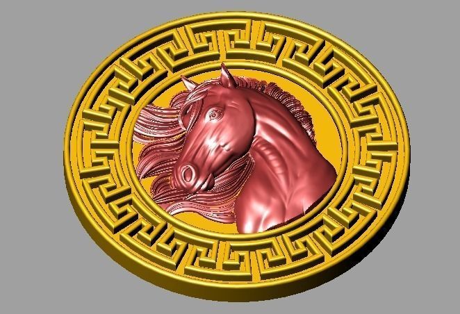 Horse model 3D print model_2