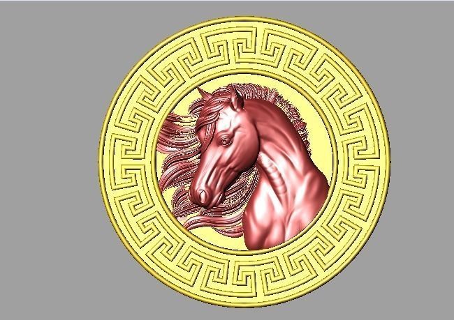 Horse model 3D print model_1