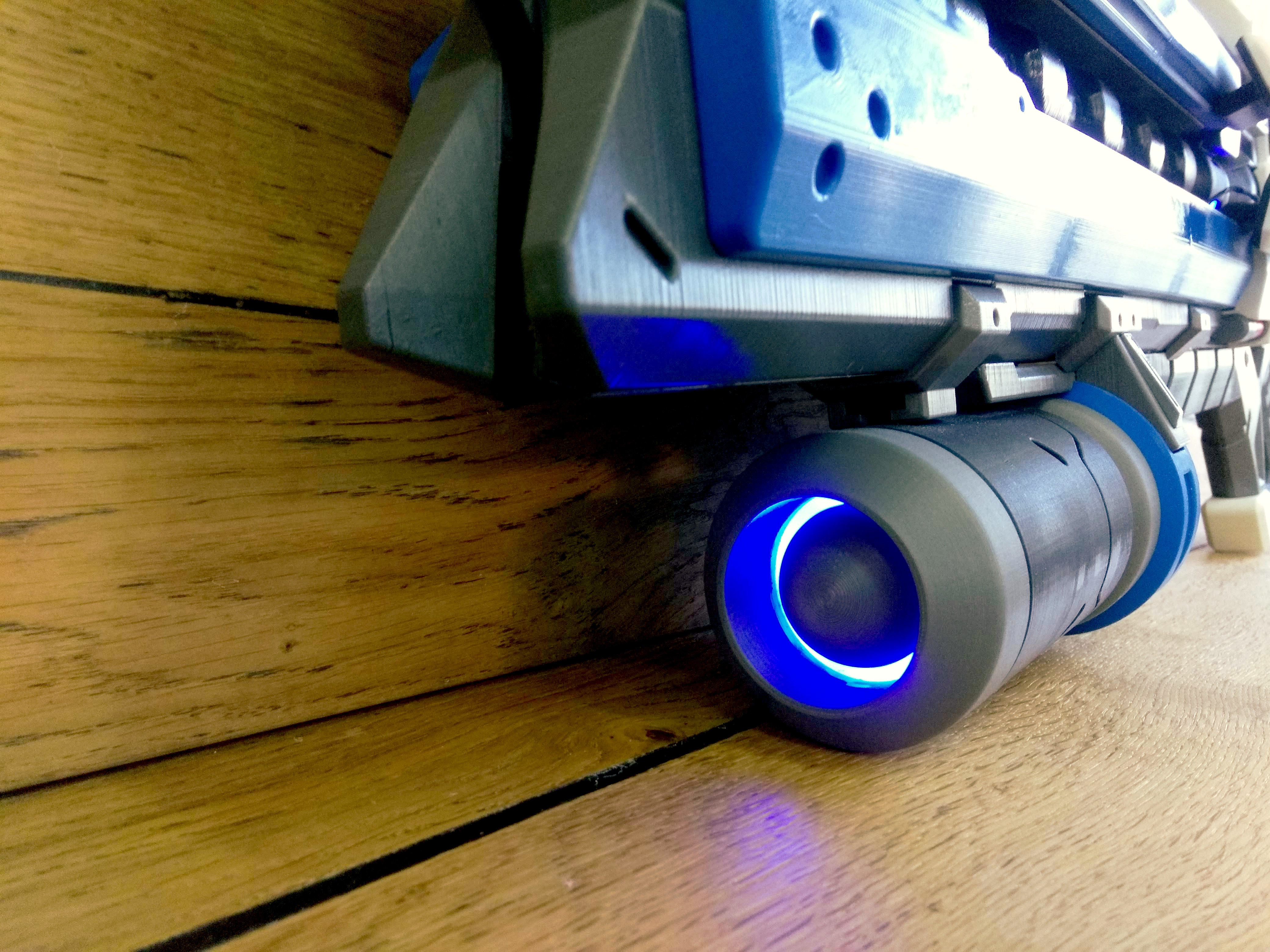 Soldier 76 Pulse Cannon - Overwatch - STL and CAD - Commercial 3D print model_14