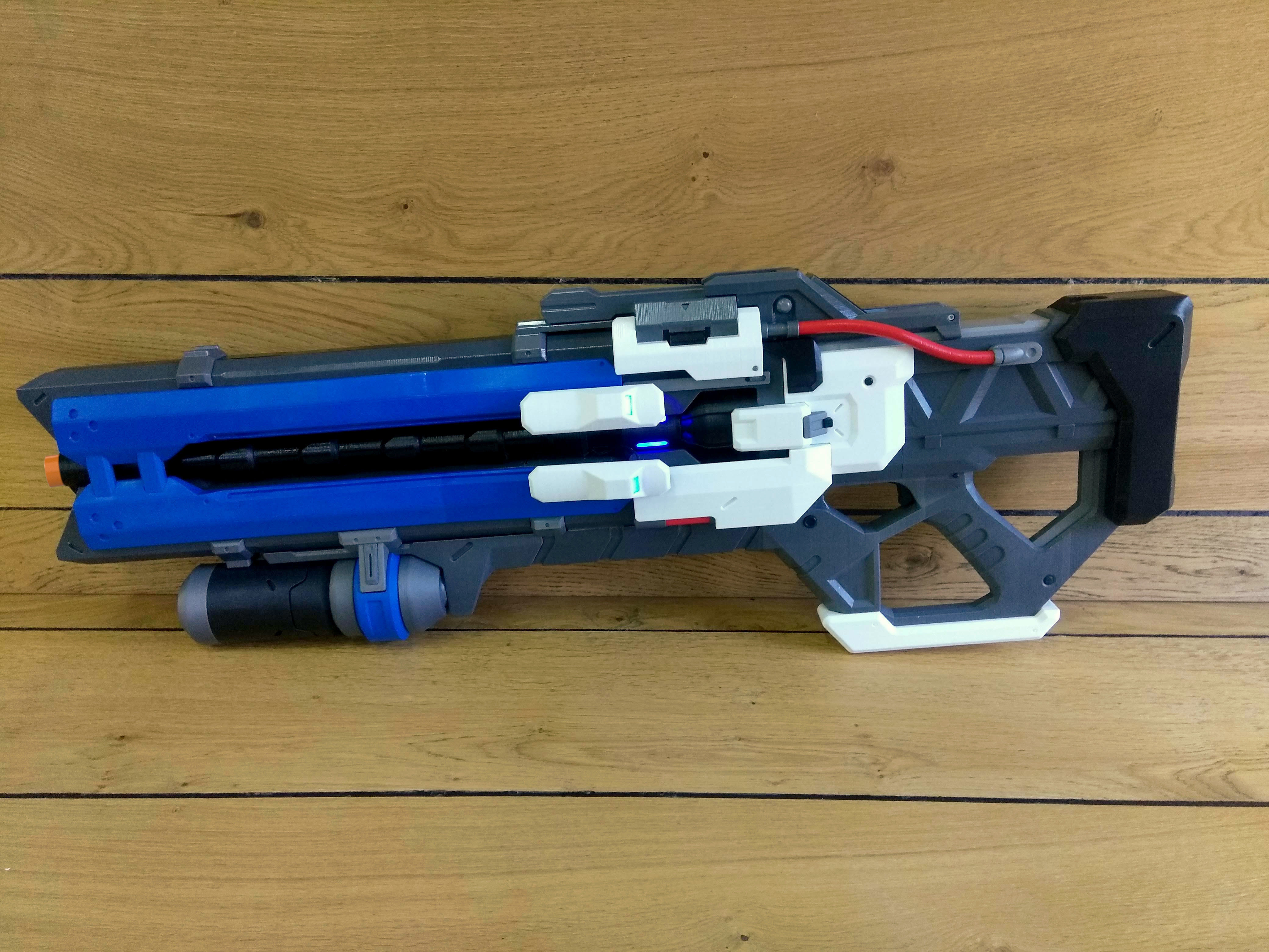 Soldier 76 Pulse Cannon - Overwatch - STL and CAD - Commercial 3D print model_13