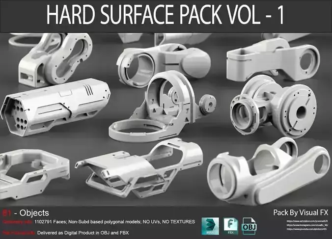 HARD SURFACE PACK VOL - 1