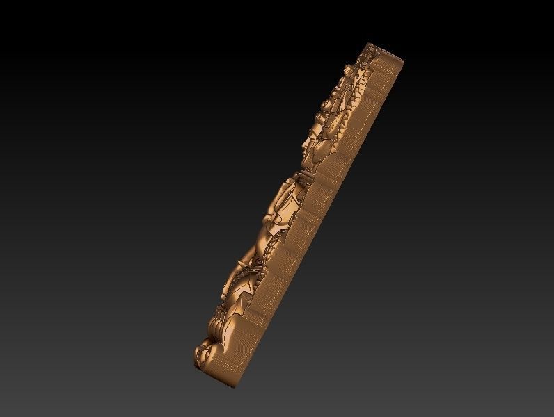 BOOK CAVER Guanyin and Dragon 3D print model_3