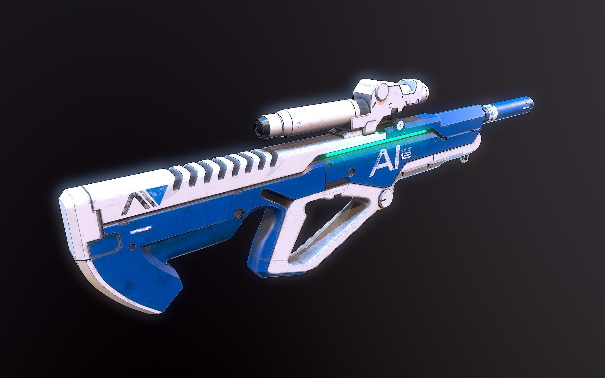 Pathfinder Observer MASS EFFECT 3D model_3