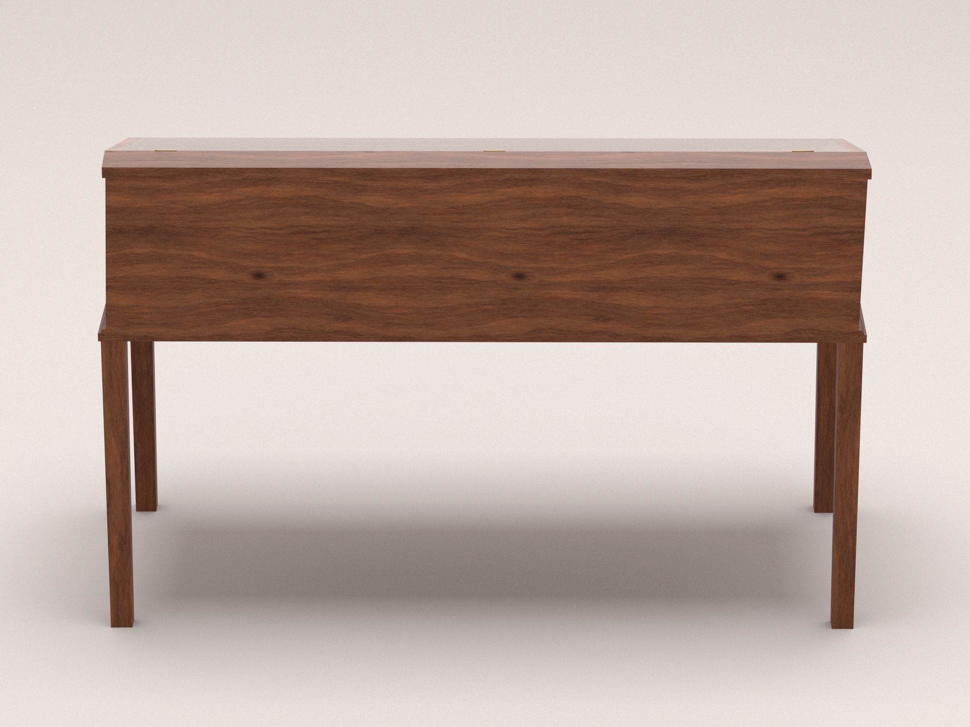 Exibition case 1 Low-poly 3D model_5