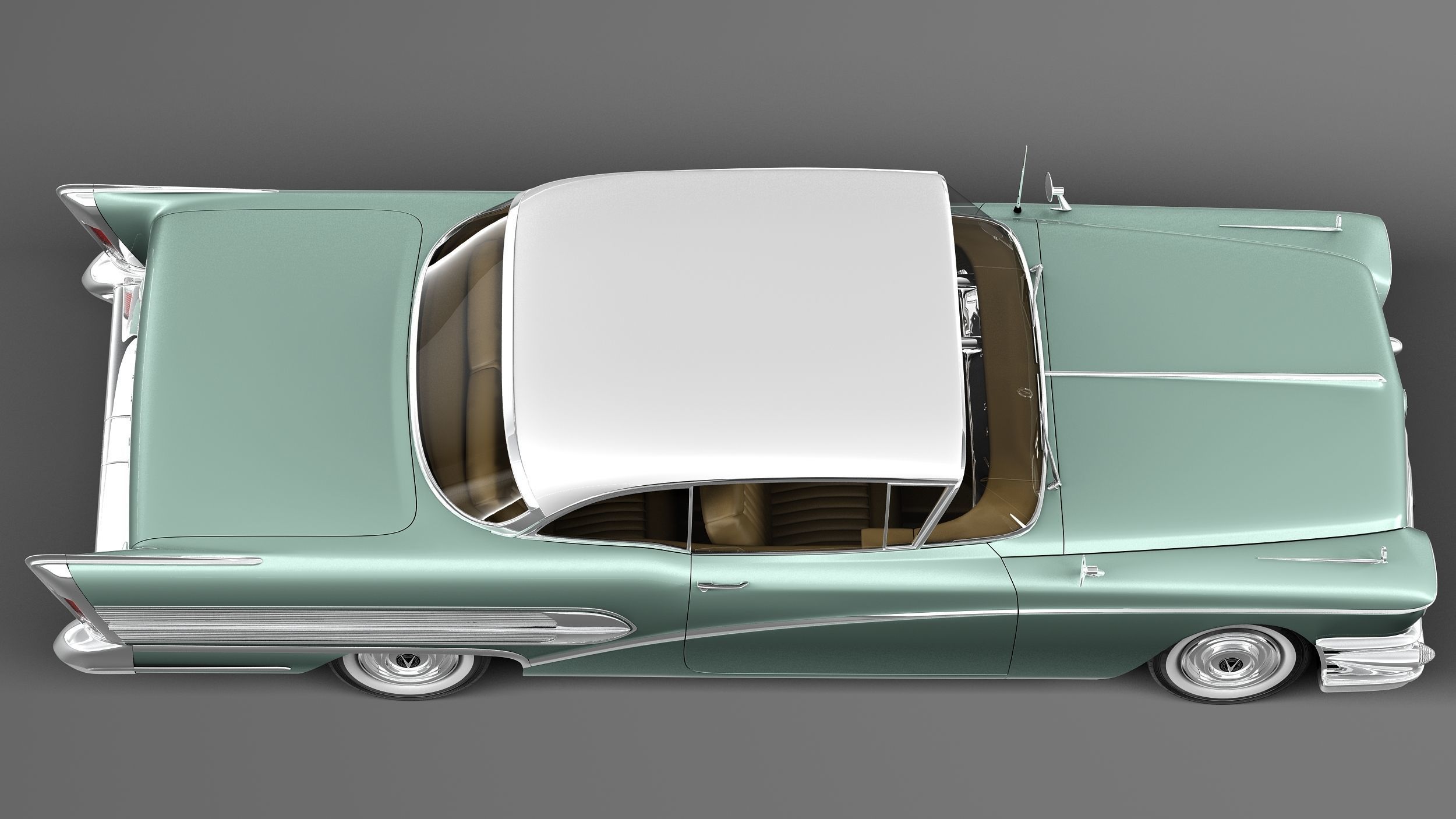 Buick Riviera Special 1958 3D model_7