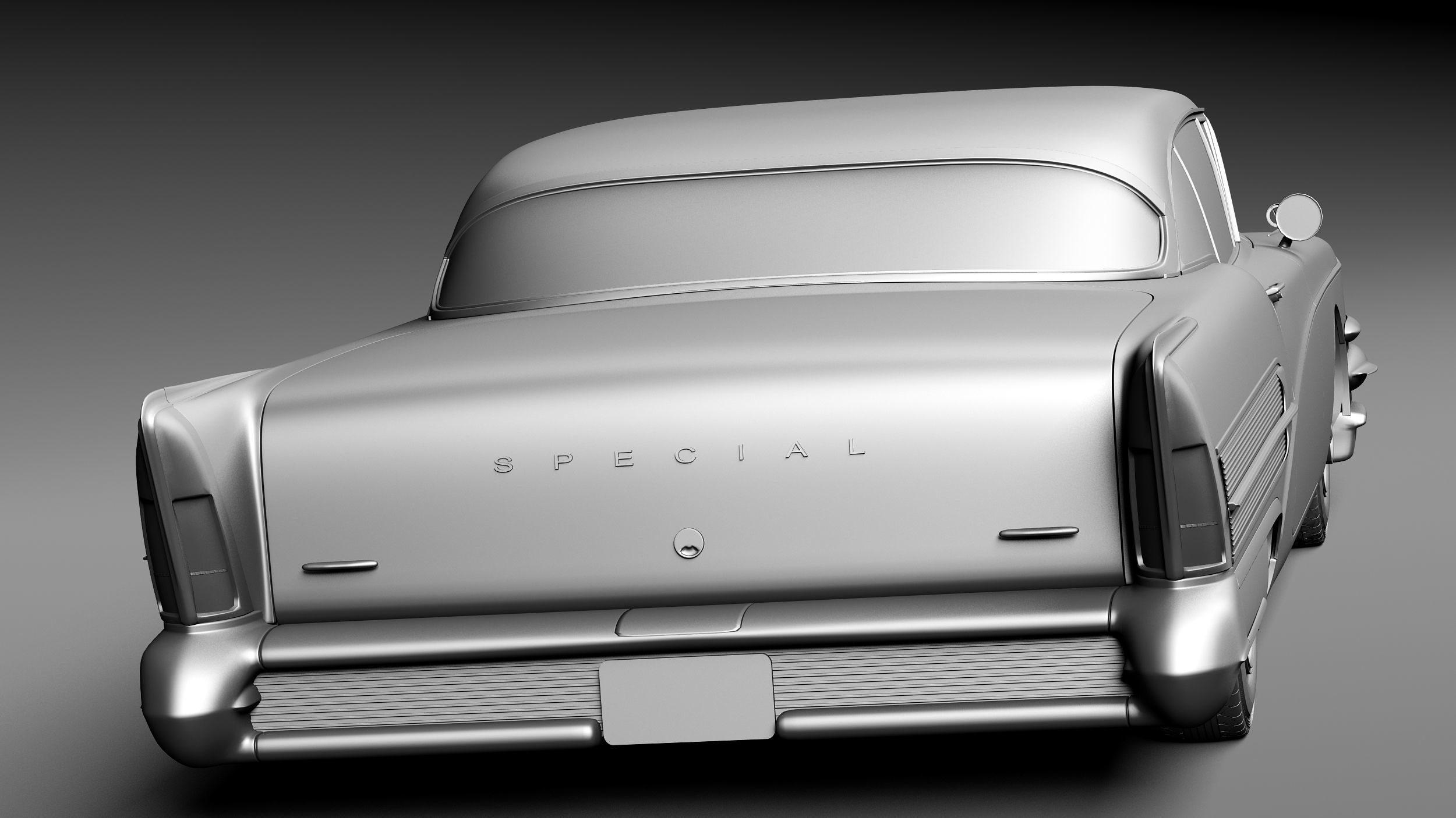 Buick Riviera Special 1958 3D model_13
